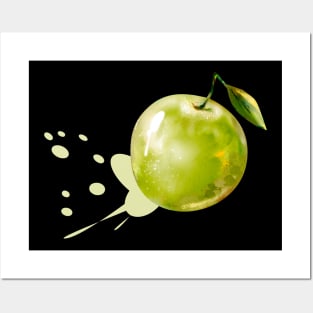GREEN APPLE Posters and Art